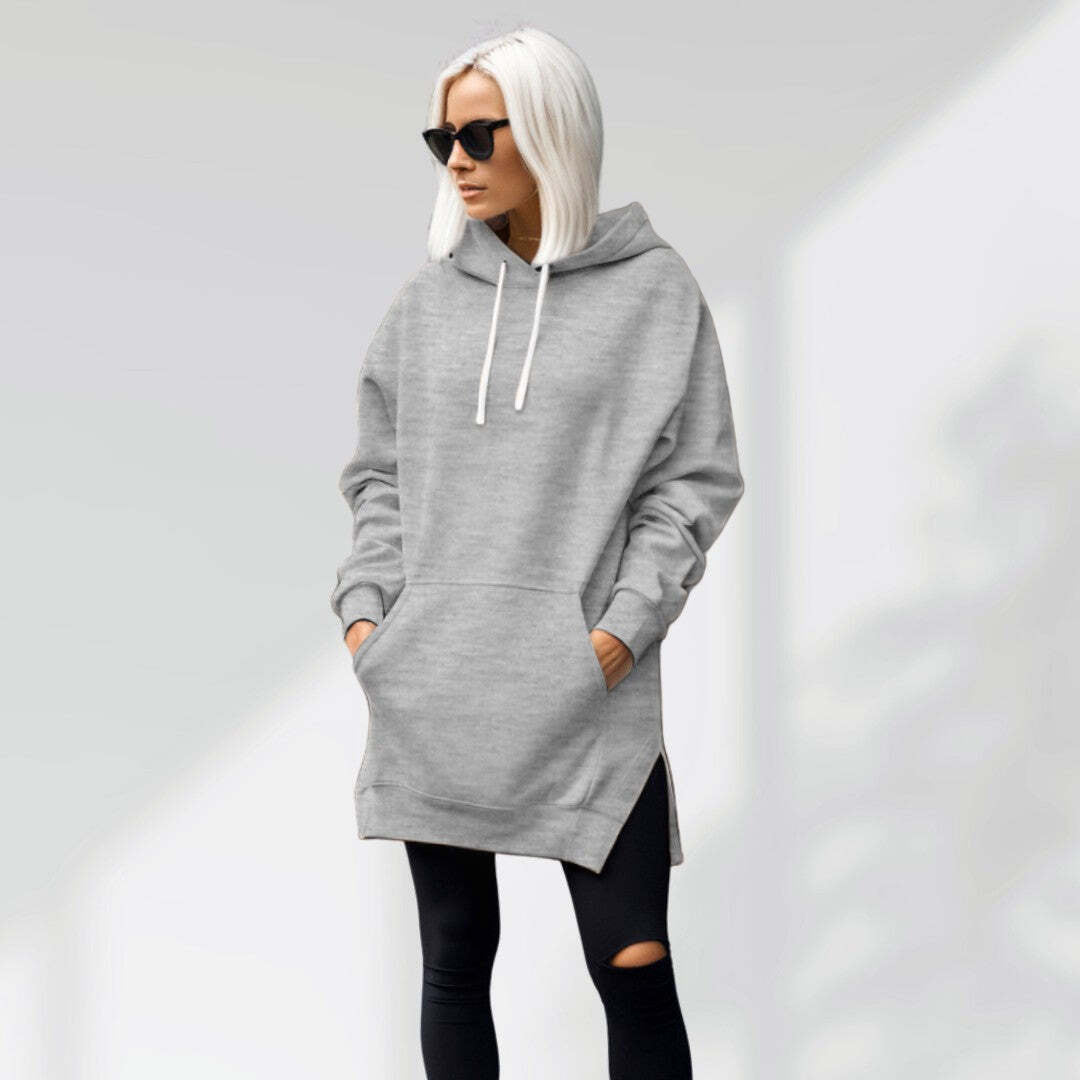 Robe à capuche oversize
