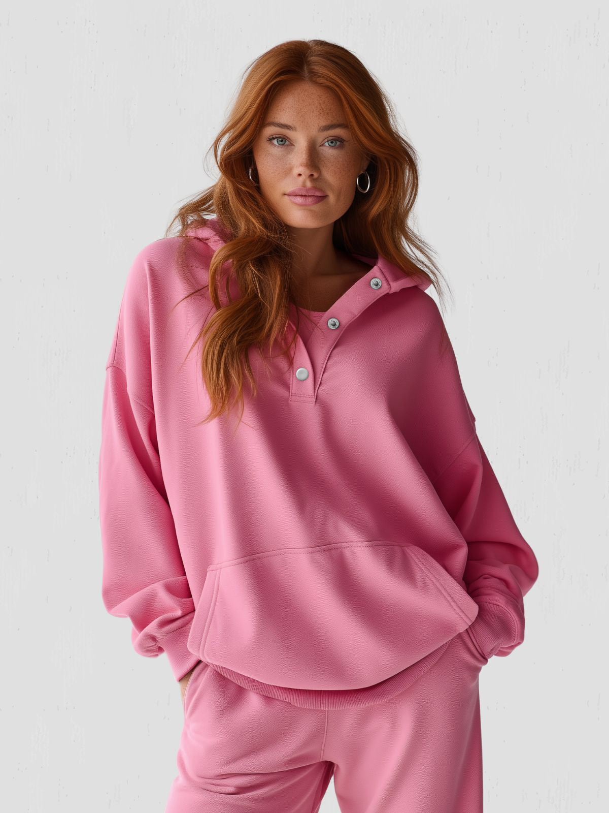 Robe à capuche oversize