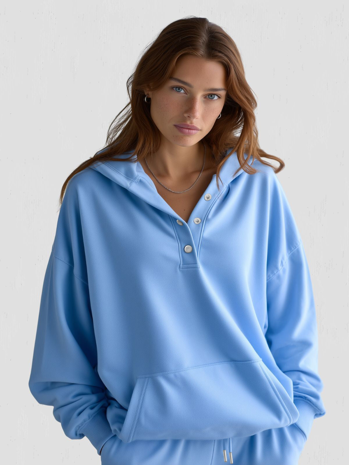 Robe à capuche oversize