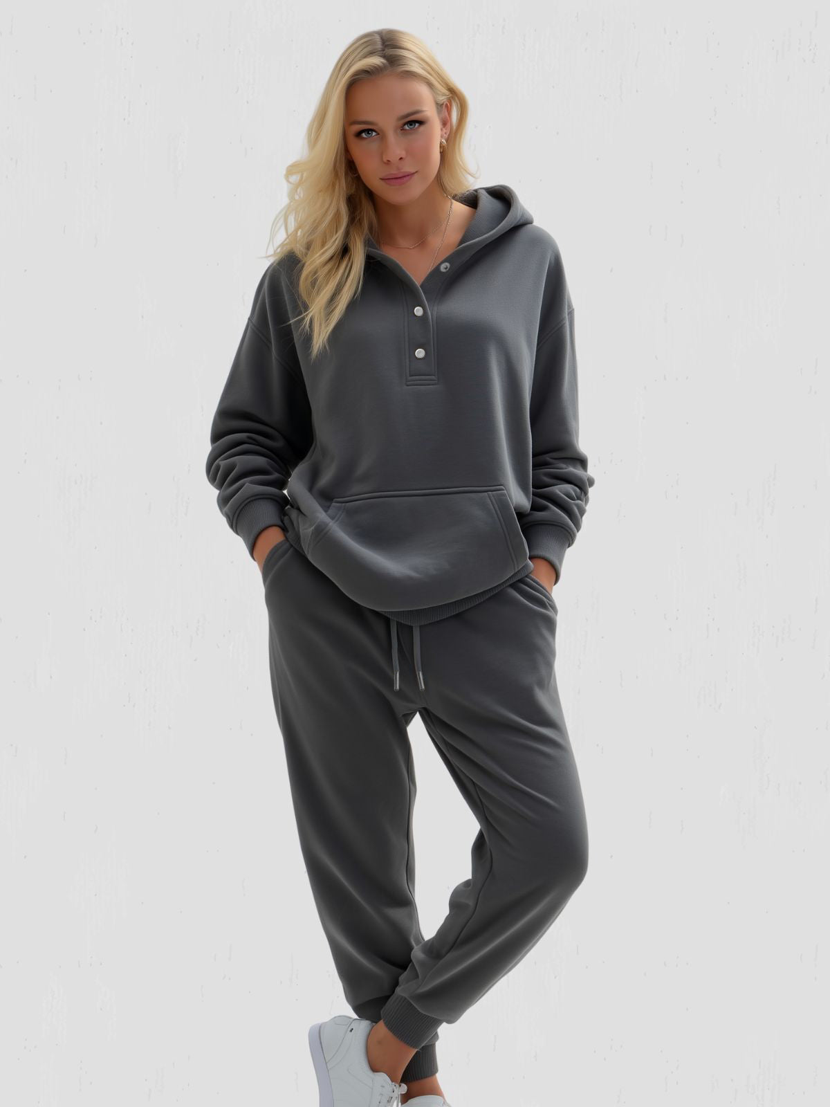 Robe à capuche oversize