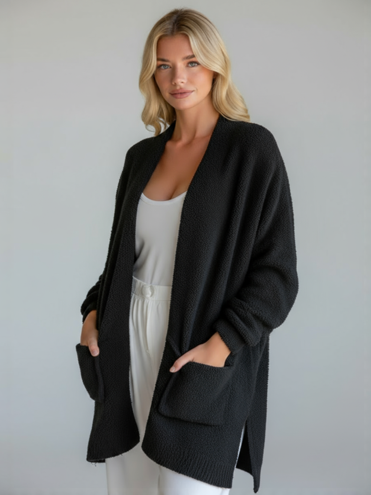 Übergroßes Hoodie-Kleid