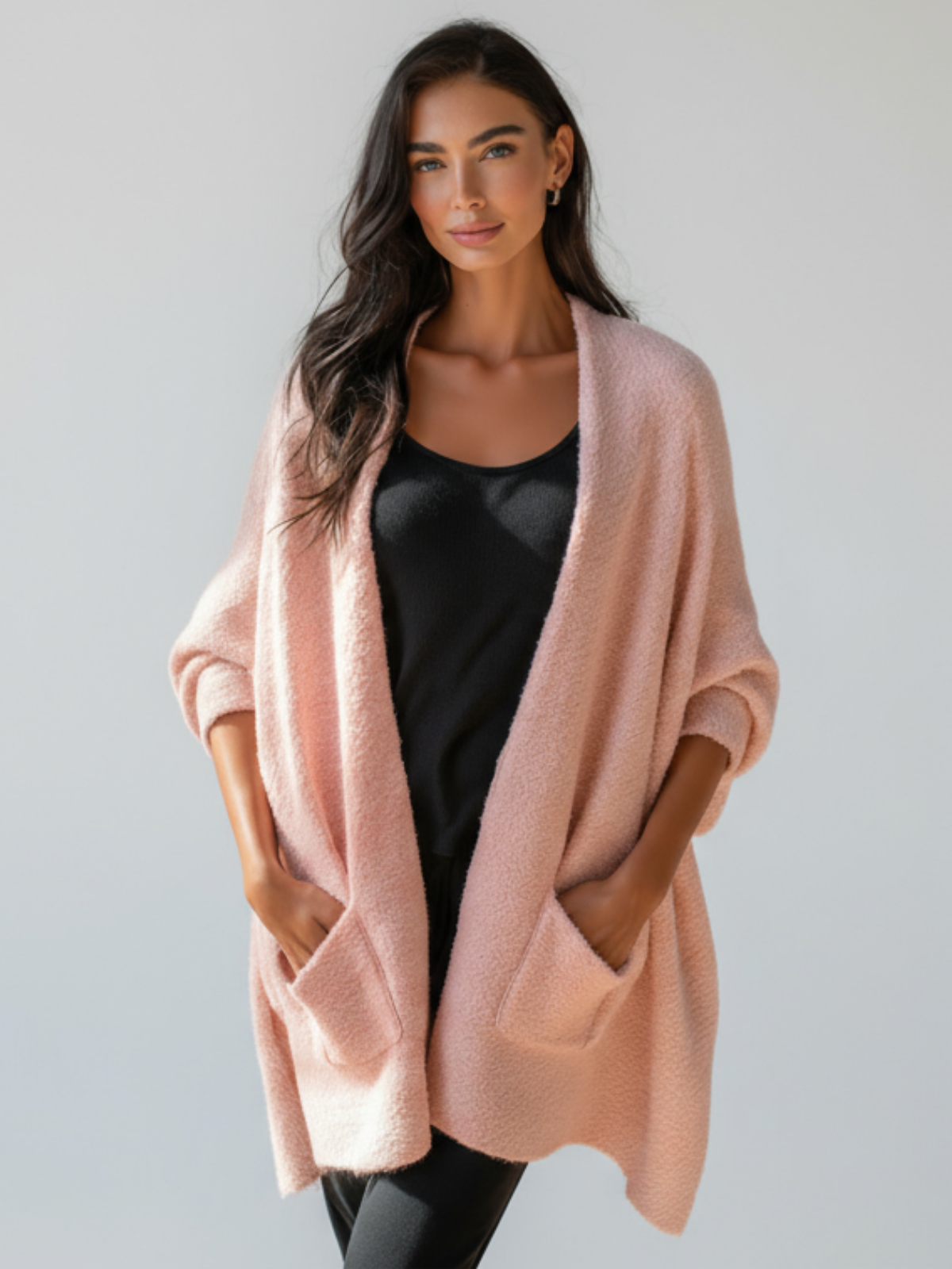 Übergroßes Hoodie-Kleid