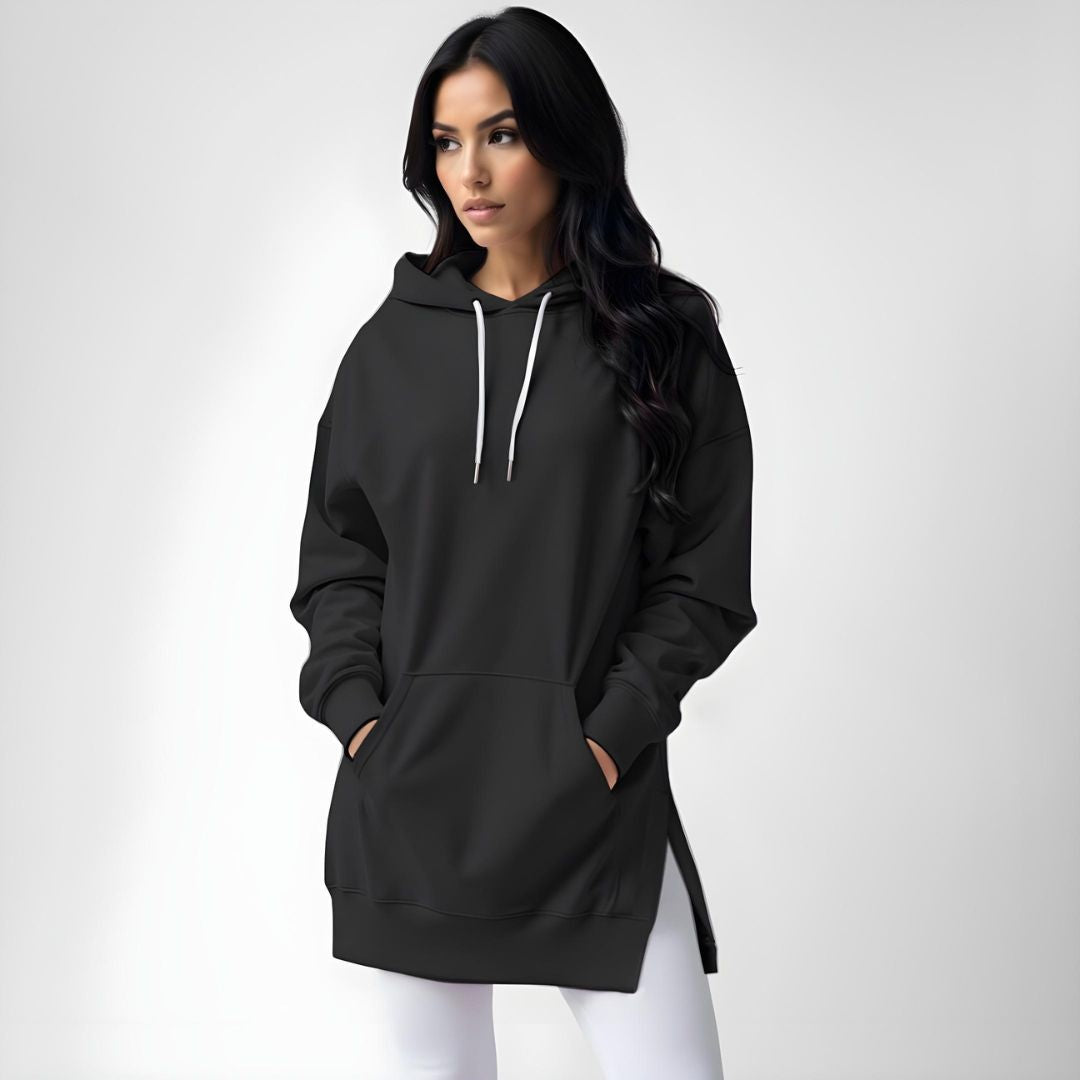 Robe à capuche oversize