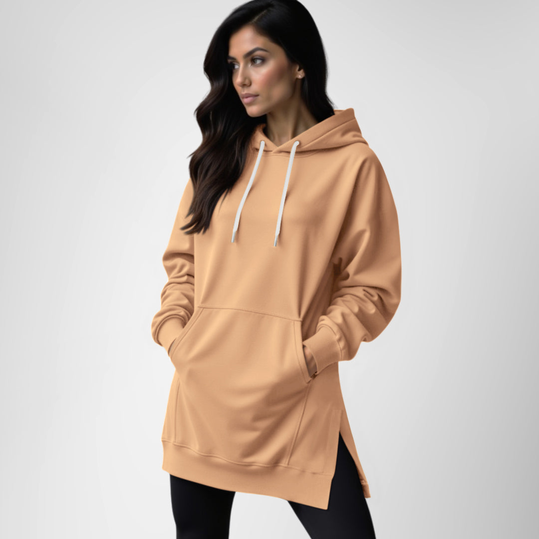 Robe à capuche oversize