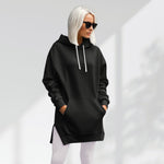 Robe à capuche oversize