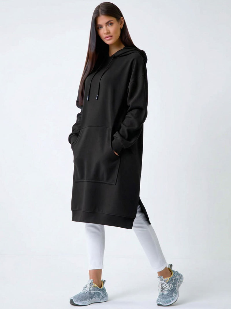 Robe à capuche oversize