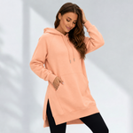 Robe à capuche oversize