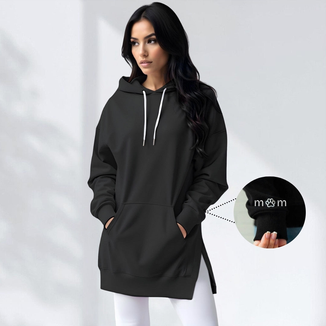 Robe à capuche oversize