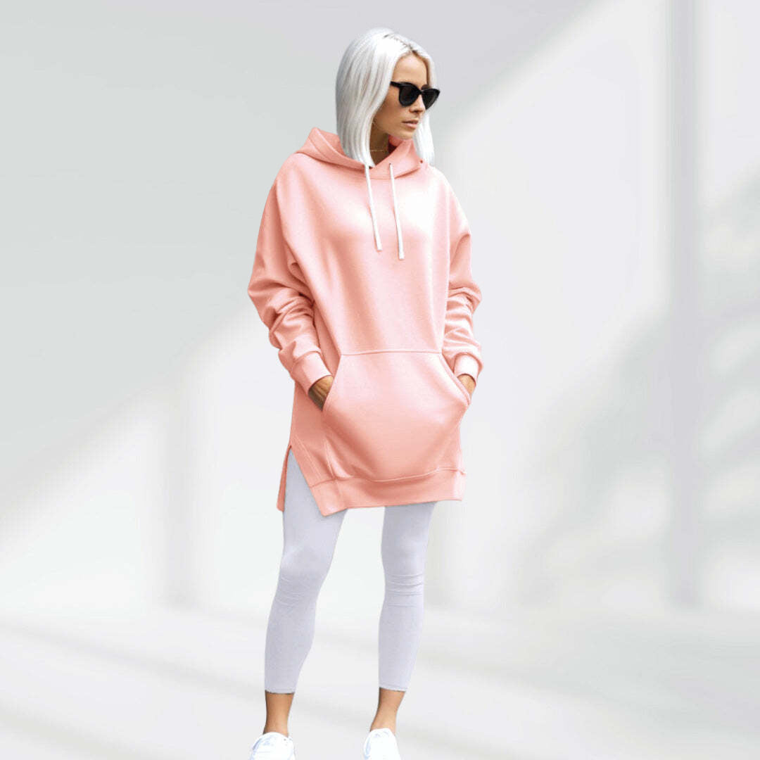 Robe à capuche oversize