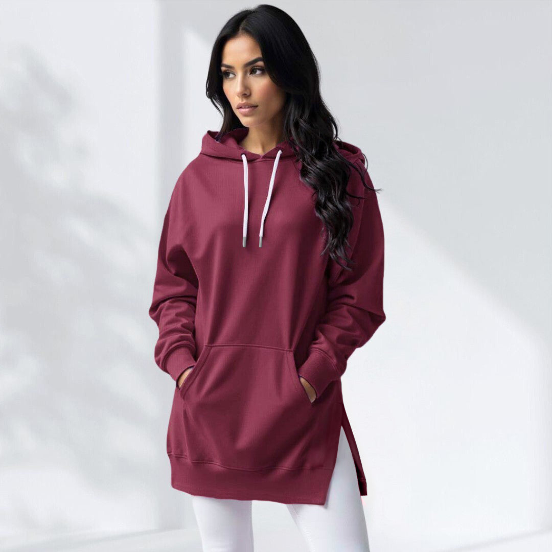 Robe à capuche oversize